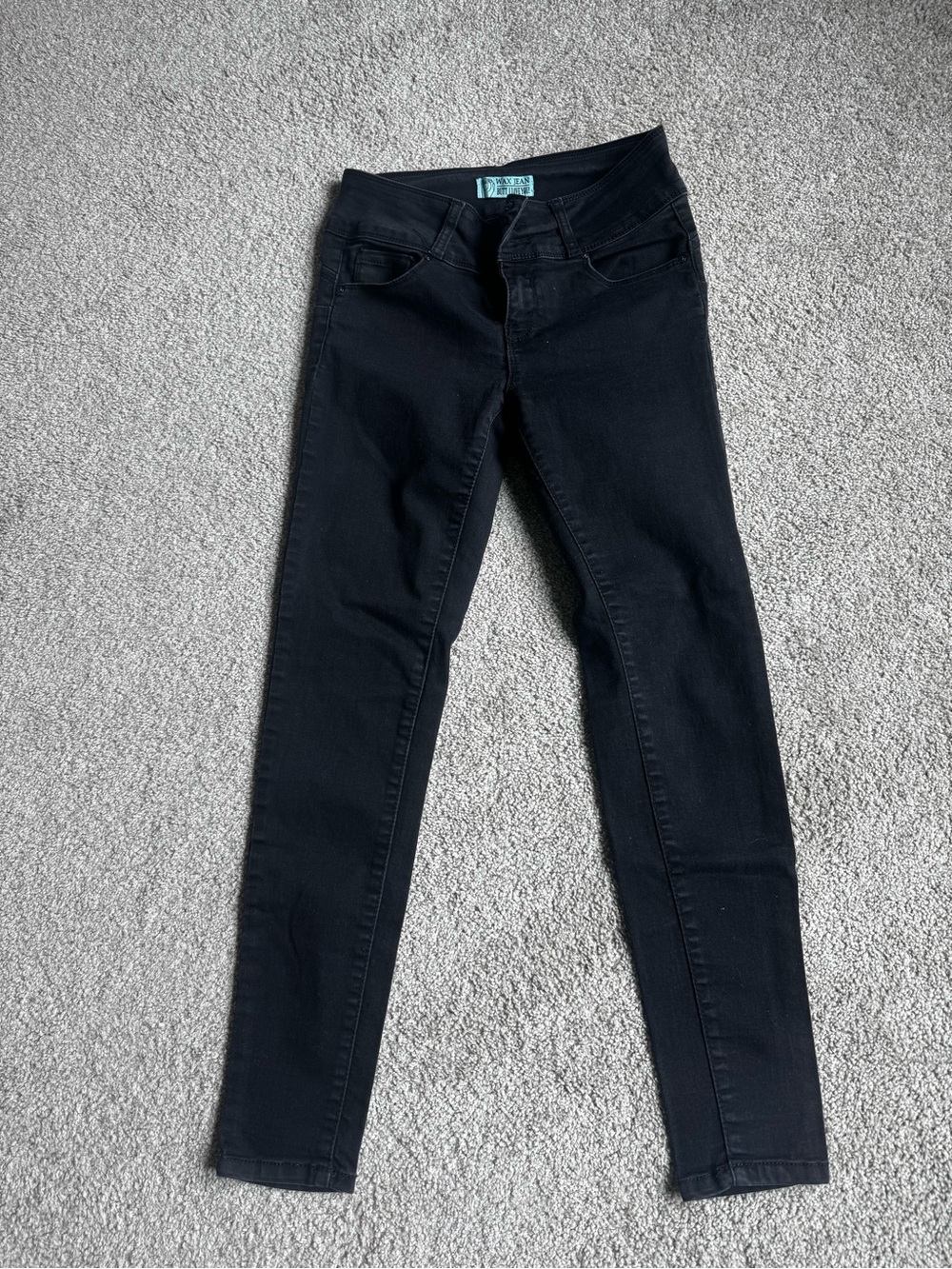 Wax Jean Black Skinny Women's Jeans